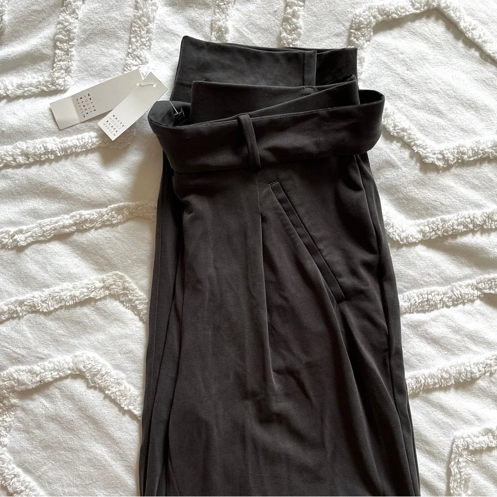 NEW WHBM High-Rise Tapered Ankle Pants - Picture 5 of 7